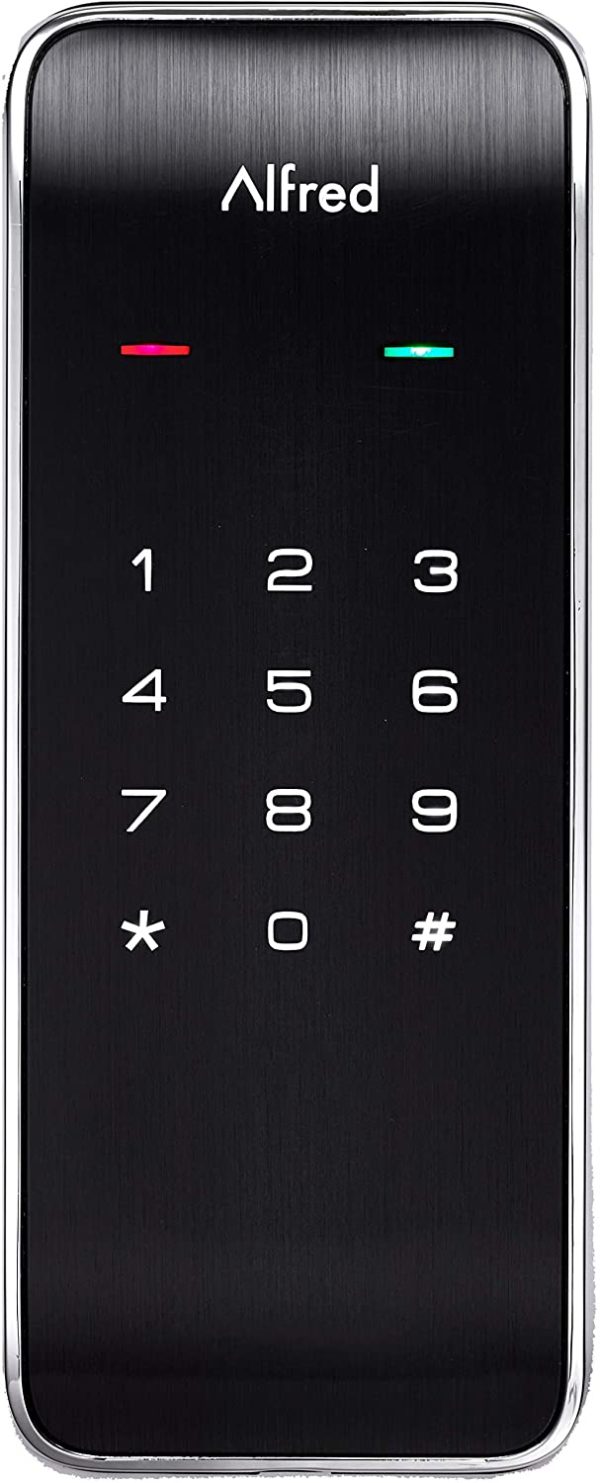 Alfred DB2-CR Smart Door Lock Deadbolt Touchscreen Keypad Bluetooth - Chrome Online Sale