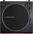 Audio Technica AT-LP60X Fully Automatic Belt-Drive Stereo Turntable, Brown & Black Online Hot Sale