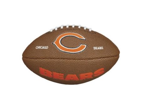 Wilson WTF1533IDCH NFL Team Logo Mini Size Football - Chicago Bears Hot on Sale