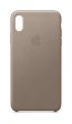 (Open Box) Apple Leather Case for iPhone Xs Max - Taupe Sale