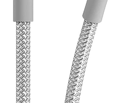 SCOSCHE STRIKELINE MFi Certified Lightning Charge & Sync Braided Cable - 4ft Silver Fashion