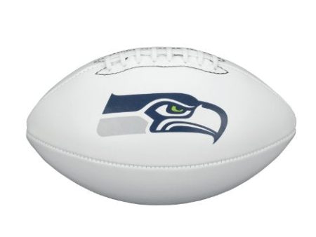 NFL Team Logo Autograph Football Seattle Seahawks For Discount