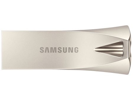 Samsung USB 3.1 Flash Drive BAR Plus 128GB Champagne Silver Online now