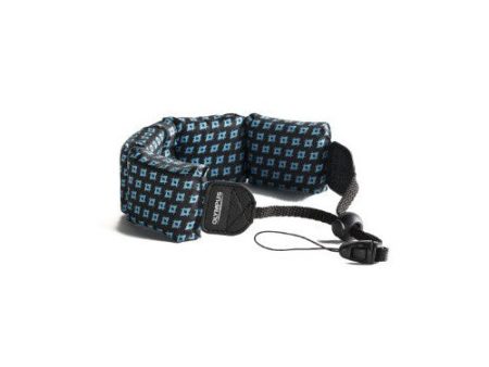 Olympus Floating Hand Strap,Black   Blue Discount