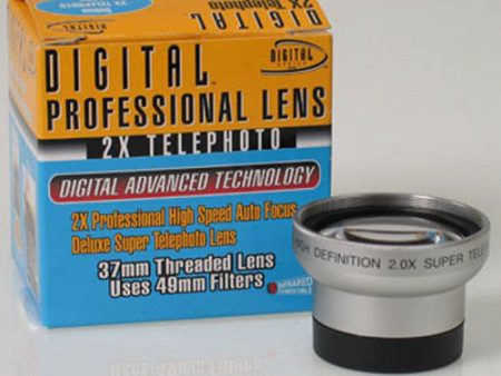 Sakar 2X AF TELEPHOTO LENSE 37mm FOR Online Sale