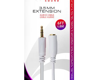 Xtreme 6ft 3.5mm Audio Extension Cable on Sale