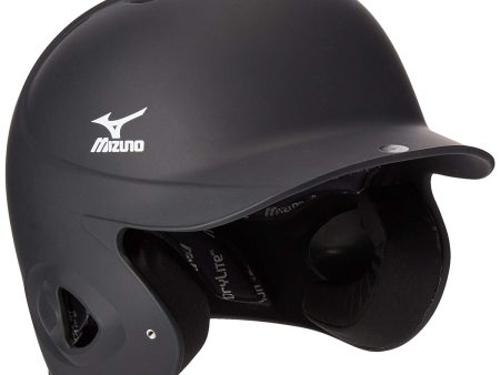 Mizuno MBH200 MVP G2 Fitted Batter s Helmet - Black - Small Online now