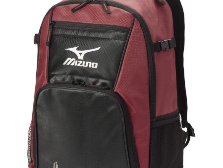 Mizuno Organizer G4 Batpack, Cardinal Black Cheap