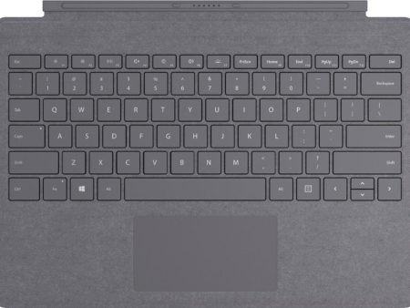 Microsoft Surface Pro M1725 Signature Type Cover - Platinum - FFP-00141 Hot on Sale