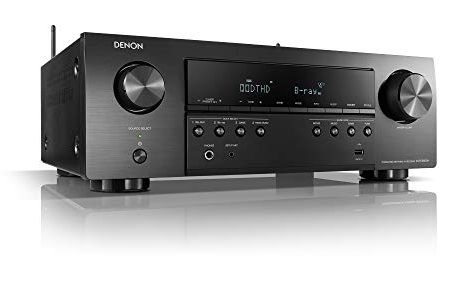 Denon AVR-S650H Audio Video Receiver, 5.2 Channel (150W X 5) 4K AirPlay 2, Alexa, HEOS Built-in Online