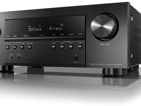 Denon AVR-S960H 8K Ultra HD 7.2 Channel (90Watt X 7) AV Receiver (2020) Fashion