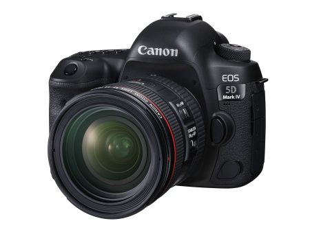 Canon EOS 5D Mark IV 30.4 Megapixel Digital SLR Camera with f 4L Lens - 24 mm - 70 mm - Black Sale