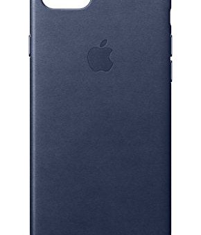 (Open Box) Apple iPhone 8   7 Leather Case - Midnight Blue Sale