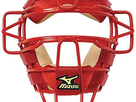 Mizuno Classic G2 Catchers Face Mask - Red For Cheap