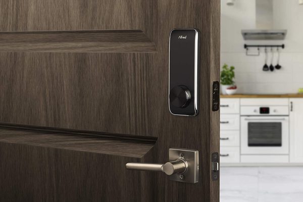 Alfred DB2-B-CR Smart Door Lock Deadbolt Touchscreen Keypad,  Key Entry + Bluetooth - Chrome Hot on Sale