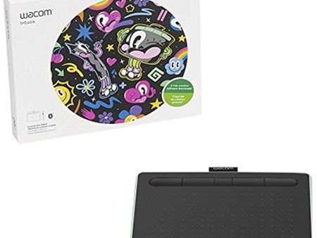 Wacom Intuos Small, Bluetooth, Pistachio (CTL4100WLE0) For Sale