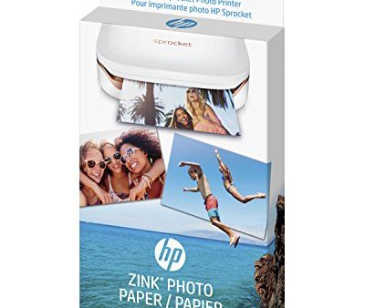 HP Zero Ink (ZINK) Print Photo Paper for Sprocket 20 2x3-inch Sheets For Discount