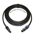 True1 TOP-L Plug (M) to PowerCon-L Blue (F) SO12,  10 ft - X10-TRUE1-POWER-SO12 Sale