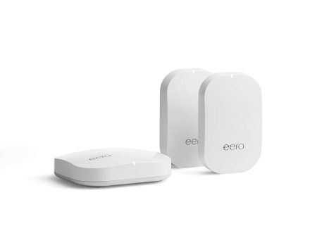 eero Home WiFi Mesh Wireless Network (1 eero + 2 eero Beacons), 2nd Generation on Sale