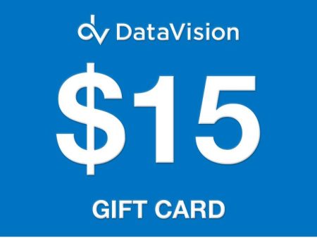 $15 DataVision Gift Card For Sale