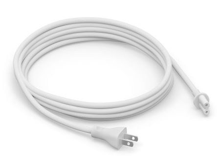 SONOS 11.5ft (3.5m) Power Cable for Play:5, Beam and Amp - White For Sale