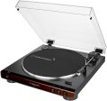 Audio Technica AT-LP60X Fully Automatic Belt-Drive Stereo Turntable, Brown & Black Online Hot Sale