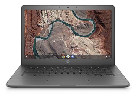 (Open Box) HP Chromebook 14-in 4 GB, 32 GB eMMC Storage, Chrome OS 14-db0020nr - Chalkboard Gray Online Sale