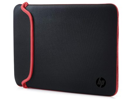 HP Carrying Case (Sleeve) for 15.6  Notebook - Red, Black For Cheap