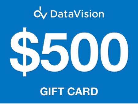 $500 DataVision Gift Card Online now