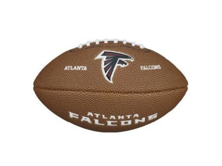 Wilson WTF1533IDAT NFL Team Logo Mini Size Football - Atlanta Falcons Supply