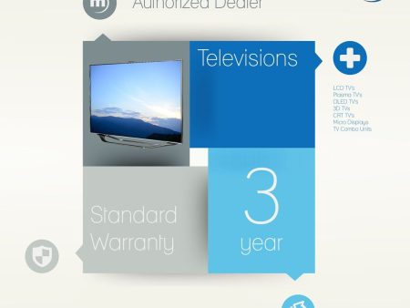 3 Year Extended Warranty for TV, LED, LCD, OLED Cheap