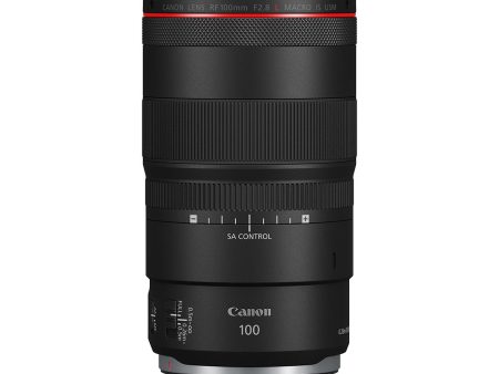 Canon RF 100mm F2.8 L Macro IS USM Lens on Sale